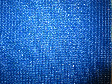 파란 기밀 담 그물세공, Hdpe 반대로 UV 스크린 그물 안전 방벽