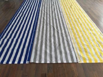 주문을 받아서 만들어진 Hdpe 그늘 그물 발코니 안전망 파랑 및 백색