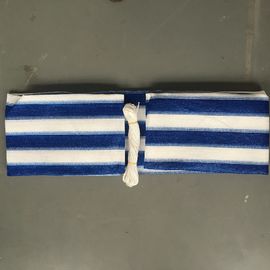 주문을 받아서 만들어진 Hdpe 그늘 그물 발코니 안전망 파랑 및 백색